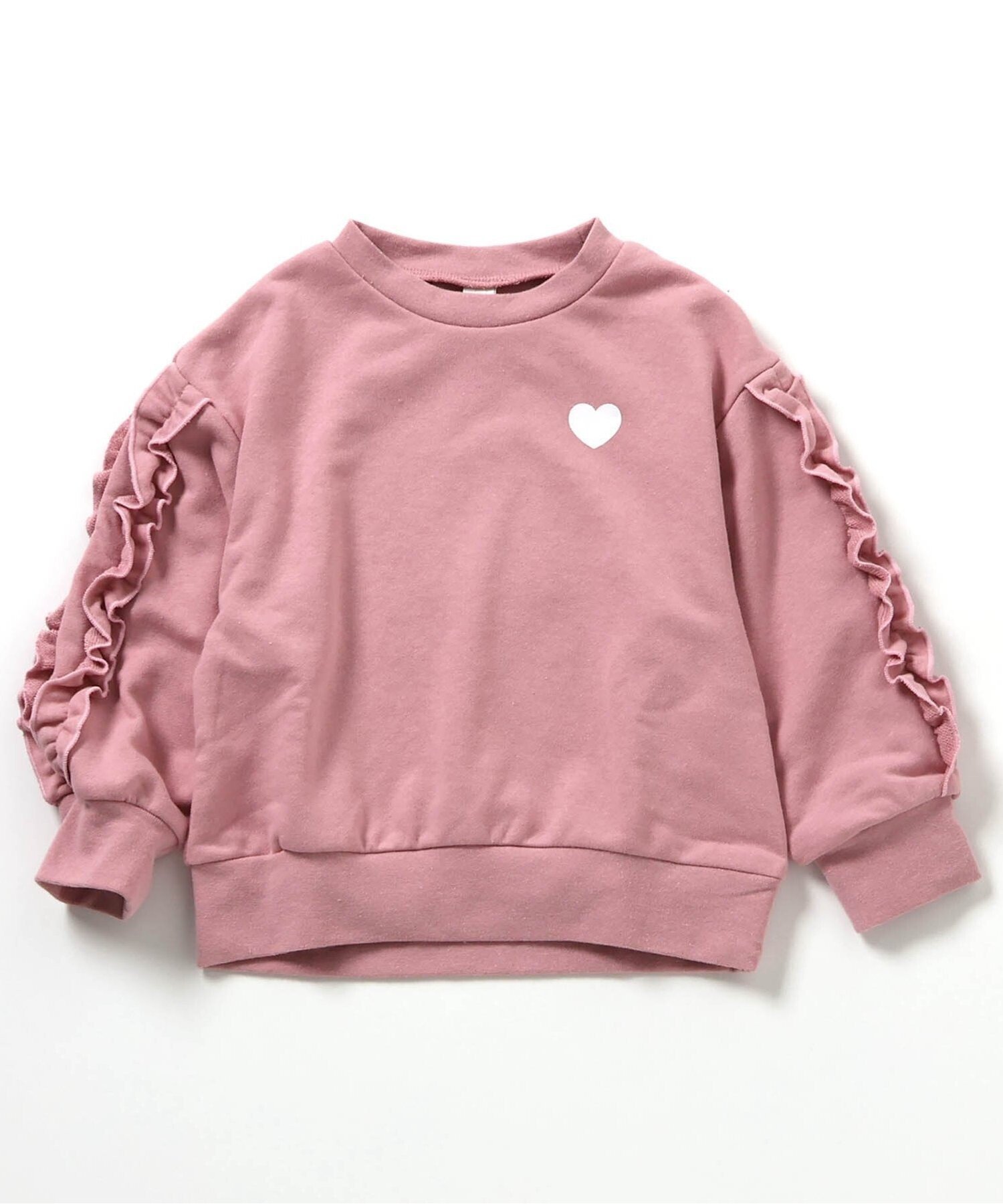 【エフオー オンラインストア/F.O.Online Store / KIDS】のWEB限定メロウフリルトレーナー/7days Style インテリア・キッズ・メンズ・レディースファッション・服の通販 founy(ファニー) 　ファッション　Fashion　キッズファッション　Fashion for Kids　ピンク|ID: prp329100004705497 ipo3291000000034119477