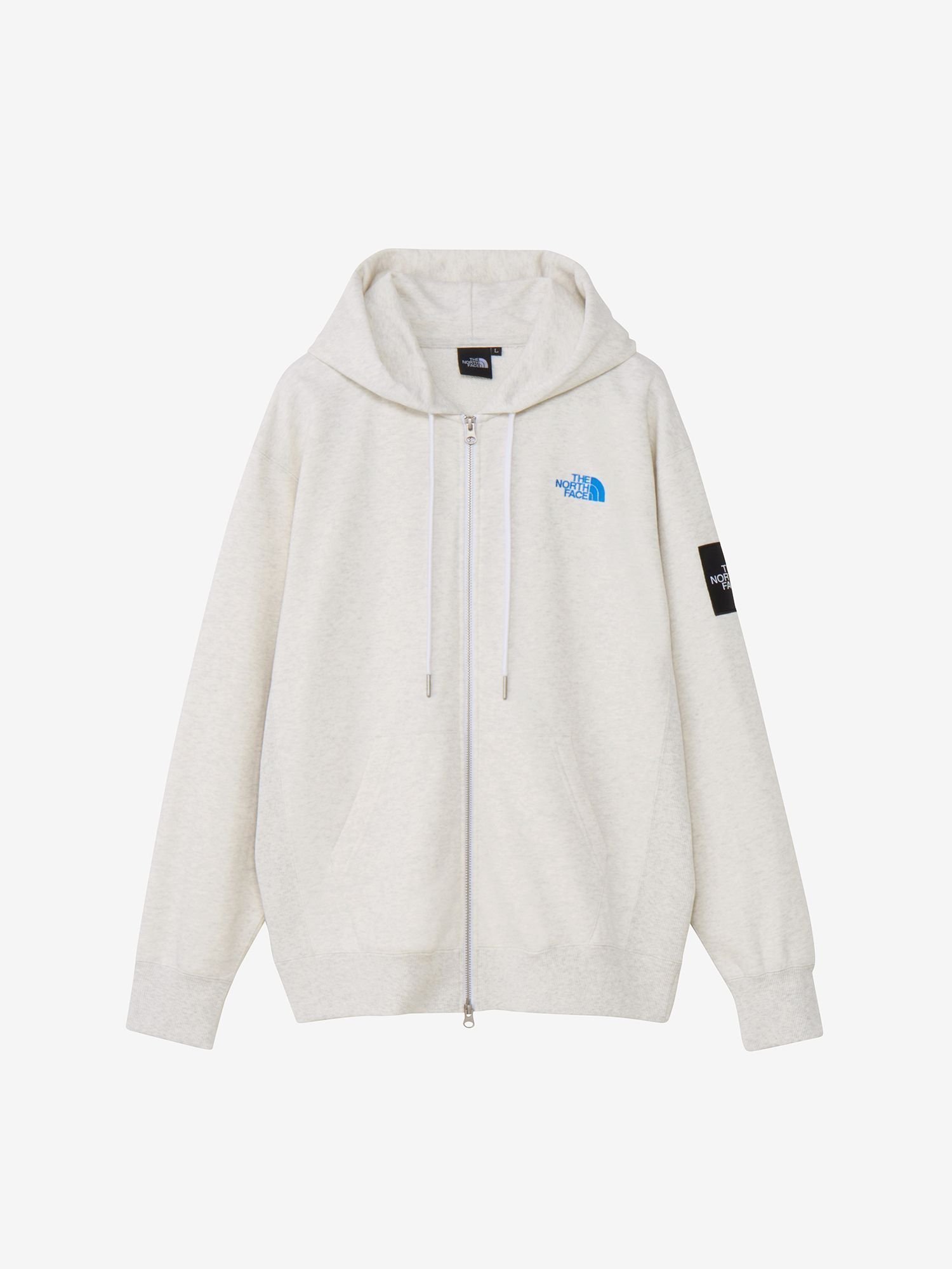 【ザ ノース フェイス/THE NORTH FACE / MEN】のスクエアロゴフルジップ(ユニセックス) インテリア・キッズ・メンズ・レディースファッション・服の通販 founy(ファニー) 　ファッション　Fashion　メンズファッション　Fashion for Men　アウトドア　Outdoor Clothing　ジップ　Zip, Zipper　スクエア　Square, Square Shape　ストレッチ　Stretch, Stretchy Fabric　ホワイトミックスグレー|ID: prp329100004705999 ipo3291000000034120863
