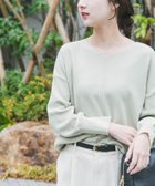 【アイテムズアーバンリサーチ/ITEMS URBAN RESEARCH】の『洗濯可』アウトリンキングVネックニット 人気、トレンドファッション・服の通販 founy(ファニー) ファッション Fashion レディースファッション Fashion for Women トップス・カットソー Cut & Sew Tops ニット Knit Tops & Sweaters Vネックトップス V-Neck Tops / V-Cut Neckline Shirts 2025年 2025 2025-2026秋冬・A/W Autumn/Winter 2025–26 AW25–26 冬 Winter / This Winter ベーシック Basic, Essential ボーダー Border, Stripe エレガント 上品 Elegant 人気 Popular, Best Seller 今季 This Season, Current Season 定番 Standard, Basic Item 無地 Plain, Solid Color A/W・秋冬 Autumn/Winter thumbnail ミント|ID: prp329100004706074 ipo3291000000036070271