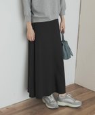 【アーバンリサーチ ドアーズ/URBAN RESEARCH DOORS】の『セットアップ対応』 フレアスカート 人気、トレンドファッション・服の通販 founy(ファニー) ファッション Fashion レディースファッション Fashion for Women セットアップ Matching Sets スカート・ミニ/ミディ/マキシ Skirts / Mini, Midi & Maxi Skirts スカート Skirts Aライン・フレアスカート A-Line & Flared Skirts 2025年 2025 2025-2026秋冬・A/W Autumn/Winter 2025–26 AW25–26 冬 Winter / This Winter シンプル Simple, Minimal セットアップ Set-Up, Coordinated Outfit バランス Balance, Style Balance フレア Flare, Flared エレガント 上品 Elegant A/W・秋冬 Autumn/Winter thumbnail INK BLACK|ID: prp329100004706150 ipo3291000000033988032