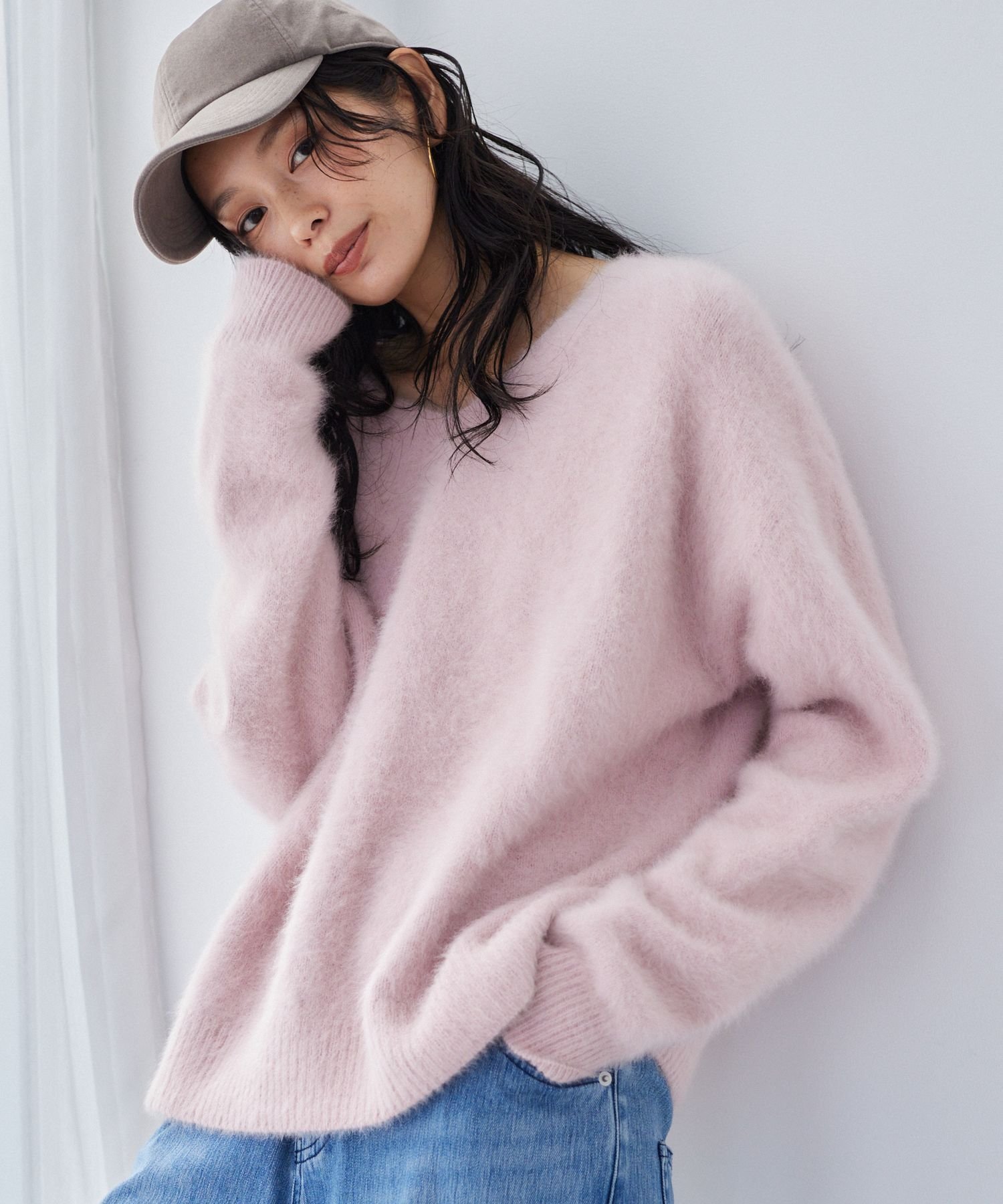 【バンヤードストーム/BARNYARDSTORM】のFOXカシミヤプルオーバー【WEB限定カラー】 インテリア・キッズ・メンズ・レディースファッション・服の通販 founy(ファニー) ファッション Fashion レディースファッション Fashion for Women トップス・カットソー Cut & Sew Tops カジュアルプルオーバー・ニットトップス Pullovers & Knit Tops / Casual Pullovers インナー Innerwear トレンド Trend, Trending Now バランス Balance, Style Balance フォックス Fox, Fox Fur フラット Flat, Flat Shoes リラックス Relax, Relaxed Fit レース Lace, Lace Fabric ピンク20|ID: prp329100004706159 ipo3291000000034480439