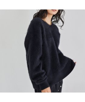 【バンヤードストーム/BARNYARDSTORM】のFOXカシミヤプルオーバー【WEB限定カラー】 人気、トレンドファッション・服の通販 founy(ファニー) ファッション Fashion レディースファッション Fashion for Women トップス・カットソー Cut & Sew Tops カジュアルプルオーバー・ニットトップス Pullovers & Knit Tops / Casual Pullovers インナー Innerwear トレンド Trend, Trending Now バランス Balance, Style Balance フォックス Fox, Fox Fur フラット Flat, Flat Shoes リラックス Relax, Relaxed Fit レース Lace, Lace Fabric |ID:prp329100004706159