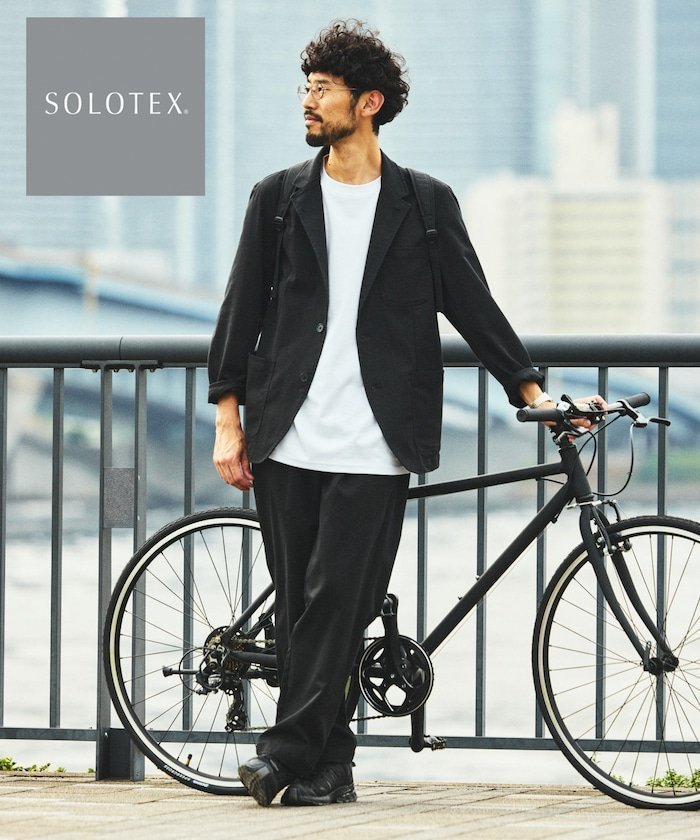 【フリークスストア/FREAK'S STORE】のSOLOTEX 2Bジャケット セットアップ インテリア・キッズ・メンズ・レディースファッション・服の通販 founy(ファニー) 　ファッション　Fashion　メンズファッション　Fashion for Men　セットアップ　Matching Sets　インナー　Innerwear　カットソー　Cut and Sewn Top　吸水　Absorbent, Quick-Dry　シューズ　Shoes, Footwear　シンプル　Simple, Minimal　ジャケット　Jacket, Outerwear　スウェット / スエット　Sweatshirt, Sweatwear　ストレッチ　Stretch, Stretchy Fabric　スニーカー　Sneakers, Trainers　セットアップ　Set-Up, Coordinated Outfit　ツイル　Twist, Twisted Detail　デニム　Denim, Jeans Material　ベーシック　Basic, Essential　リラックス　Relax, Relaxed Fit　A/W・秋冬　Autumn/Winter　冬　Winter / This Winter　おすすめ　Recommended / Our Picks　エレガント 上品　Elegant　ビジネス 仕事 通勤　Business / Work / Commuting　ブラック|ID: prp329100004706264 ipo3291000000034100798