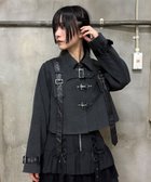 【アクシーズファム/axes femme】のハーネスショートコート 人気、トレンドファッション・服の通販 founy(ファニー) ファッション Fashion レディースファッション Fashion for Women アウター Coat / Outerwear Collection コート・ロングコート・ピーコート Long Coats, Peacoats & More おすすめ Recommended / Our Picks ショート Short, Short Length ボトム Bottoms, Lower Wear thumbnail 黒|ID: prp329100004706286 ipo3291000000034007882