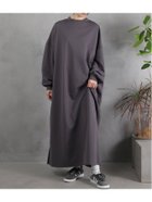 【タカキュー/TAKA-Q】のScuba Knit Relax Long Dress / ダンボールニット リラックスロングワンピース 人気、トレンドファッション・服の通販 founy(ファニー) ファッション Fashion レディースファッション Fashion for Women ワンピース Dresses フォーマル・パーティードレス・結婚式用ドレス Elegant & Casual Dresses おすすめ Recommended / Our Picks シューズ Shoes, Footwear シンプル Simple, Minimal スニーカー Sneakers, Trainers フラット Flat, Flat Shoes リラックス Relax, Relaxed Fit ロング Long, Long-Length thumbnail 04グレー|ID: prp329100004706307 ipo3291000000033989283