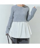 【フリークスストア/FREAK'S STORE】のニット ドッキング ペプラム プルオーバー【限定展開】 人気、トレンドファッション・服の通販 founy(ファニー) ファッション Fashion レディースファッション Fashion for Women トップス・カットソー Cut & Sew Tops ニット Knit Tops & Sweaters カジュアルプルオーバー・ニットトップス Pullovers & Knit Tops / Casual Pullovers 冬 Winter / This Winter おすすめ Recommended / Our Picks スニーカー Sneakers, Trainers スリム Slim, Slim Fit タイトスカート Pencil Skirt, Tight Skirt ダウン Down, Puffer デニム Denim, Jeans Material ドッキング Docking, Mixed Material フェミニン Feminine, Girly ペプラム Peplum, Flared Hem エレガント 上品 Elegant A/W・秋冬 Autumn/Winter thumbnail グレー|ID: prp329100004706332 ipo3291000000034007256