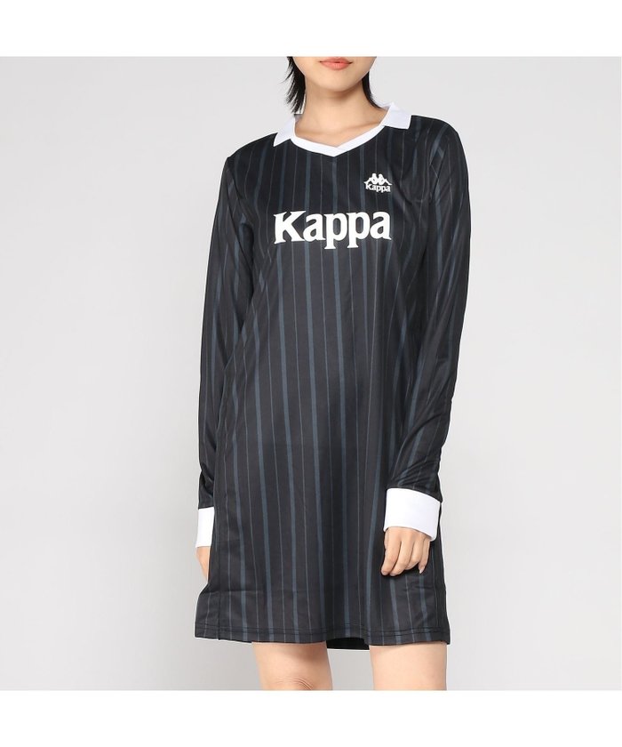 【ニッキー/nikki】のKappa/ゲームシャツワンピース インテリア・キッズ・メンズ・レディースファッション・服の通販 founy(ファニー) https://founy.com/ ファッション Fashion レディースファッション Fashion for Women ワンピース Dresses シャツワンピース / 1枚で着映えコーデ Shirt Dresses |ID: prp329100004706337 ipo3291000000033989471