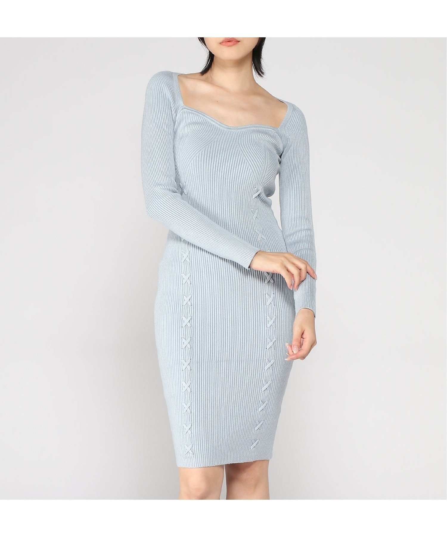 【ゲス/GUESS】のEco Margot Sweater Dress 人気、トレンドファッション・服の通販 founy(ファニー) 　ファッション　Fashion　レディースファッション　Fashion for Women　トップス・カットソー　Cut & Sew Tops　レディースパーカー・カジュアルフーディー　Casual Hoodies & Sweatshirts　スウェット・クルーネックトップス　Sweatshirts & Crewnecks / Relaxed Fit Sweat Tops　ワンピース　Dresses　フォーマル・パーティードレス・結婚式用ドレス　Elegant & Casual Dresses　 other-1|ID: prp329100004706339 ipo3291000000033989483