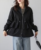 【ラジュール/Lajour】のフリルデザインライトブルゾン 人気、トレンドファッション・服の通販 founy(ファニー) ファッション Fashion レディースファッション Fashion for Women アウター Coat / Outerwear Collection ブルゾンジャケット・スポーティアウター Blouson Jackets ドローコード Drawcord, Drawstring Cord フェミニン Feminine, Girly フリル Frill, Ruffle ブルゾン Blouson, Bomber Jacket ペプラム Peplum, Flared Hem 切替 Switching, Contrast Panel 防寒 Cold Protection, Winter-Ready thumbnail ブラック|ID: prp329100004706352 ipo3291000000033989588