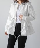 【ラジュール/Lajour】のフリルデザインライトブルゾン 人気、トレンドファッション・服の通販 founy(ファニー) ファッション Fashion レディースファッション Fashion for Women アウター Coat / Outerwear Collection ブルゾンジャケット・スポーティアウター Blouson Jackets ドローコード Drawcord, Drawstring Cord フェミニン Feminine, Girly フリル Frill, Ruffle ブルゾン Blouson, Bomber Jacket ペプラム Peplum, Flared Hem 切替 Switching, Contrast Panel 防寒 Cold Protection, Winter-Ready thumbnail ホワイト|ID: prp329100004706352 ipo3291000000033989591
