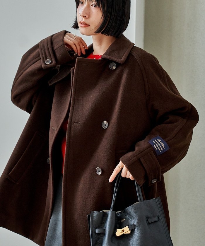 【フリークスストア/FREAK'S STORE】の3WAY ウール ミドル ジャケットコート インテリア・キッズ・メンズ・レディースファッション・服の通販 founy(ファニー) 　ファッション　Fashion　レディースファッション　Fashion for Women　アウター　Coat / Outerwear Collection　コート・ロングコート・ピーコート　Long Coats, Peacoats & More　レディースジャケット・軽アウター　Jackets　冬　Winter / This Winter　クール　Cool, Chic　ジャケット　Jacket, Outerwear　ベーシック　Basic, Essential　ミドル　Middle Length, Mid Height　エレガント 上品　Elegant　A/W・秋冬　Autumn/Winter　ブラウン|ID: prp329100004706367 ipo3291000000034084896
