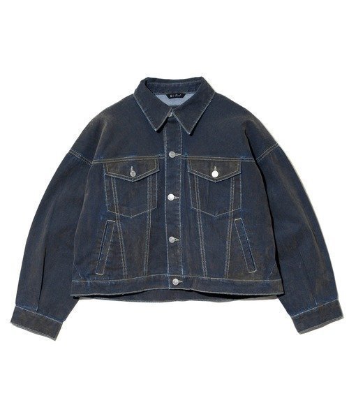 【ゴースローキャラバン/go slow caravan】のMili Plus/ミリプラス フロッキーイージーデニムジャケット (WOMENS) 人気、トレンドファッション・服の通販 founy(ファニー) 　ファッション　Fashion　レディースファッション　Fashion for Women　アウター　Coat / Outerwear Collection　レディースジャケット・軽アウター　Jackets　デニムジャケット / カジュアルアウター　Denim Jackets　おすすめ　Recommended / Our Picks　シンプル　Simple, Minimal　ジャケット　Jacket, Outerwear　デニム　Denim, Jeans Material　 other-1|ID: prp329100004706384 ipo3291000000034008701