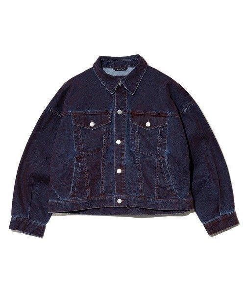 【ゴースローキャラバン/go slow caravan】のMili Plus/ミリプラス フロッキーイージーデニムジャケット (WOMENS) インテリア・キッズ・メンズ・レディースファッション・服の通販 founy(ファニー) 　ファッション　Fashion　レディースファッション　Fashion for Women　アウター　Coat / Outerwear Collection　レディースジャケット・軽アウター　Jackets　デニムジャケット / カジュアルアウター　Denim Jackets　おすすめ　Recommended / Our Picks　シンプル　Simple, Minimal　ジャケット　Jacket, Outerwear　デニム　Denim, Jeans Material　ブラウン|ID: prp329100004706384 ipo3291000000034008703