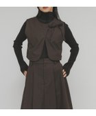 【ケービーエフ/KBF / URBAN RESEARCH】の2WAYベストセパレートワンピース 人気、トレンドファッション・服の通販 founy(ファニー) ファッション Fashion レディースファッション Fashion for Women アウター Coat / Outerwear Collection 2025年 2025 2025-2026秋冬・A/W Autumn/Winter 2025–26 AW25–26 冬 Winter / This Winter インナー Innerwear フロント Front, Front Design ポケット Pocket, Pocket Detail リボン Ribbon, Bow ループ Loop, Loop Knit ロング Long, Long-Length A/W・秋冬 Autumn/Winter thumbnail ブラウン|ID: prp329100004706433 ipo3291000000034950967