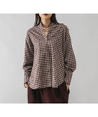 【グローバルワーク/GLOBAL WORK】のネルチェックシャツ長袖/580833 人気、トレンドファッション・服の通販 founy(ファニー) ファッション Fashion レディースファッション Fashion for Women トップス・カットソー Cut & Sew Tops シャツ・ブラウス・オフィスカジュアル Elegant Blouses & Button-Ups おすすめ Recommended / Our Picks カットソー Cut and Sewn Top カフス Cuff Design チェック Check, Plaid, Tartan ワイド Wide, Wide Fit 秋 Autumn A/W・秋冬 Autumn/Winter 長袖 Long Sleeve, Full Sleeve thumbnail ブラウンミニチェック58|ID: prp329100004706461 ipo3291000000033991084