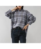 【グローバルワーク/GLOBAL WORK】のネルチェックシャツ長袖/580833 人気、トレンドファッション・服の通販 founy(ファニー) ファッション Fashion レディースファッション Fashion for Women トップス・カットソー Cut & Sew Tops シャツ・ブラウス・オフィスカジュアル Elegant Blouses & Button-Ups おすすめ Recommended / Our Picks カットソー Cut and Sewn Top カフス Cuff Design チェック Check, Plaid, Tartan ワイド Wide, Wide Fit 秋 Autumn A/W・秋冬 Autumn/Winter 長袖 Long Sleeve, Full Sleeve thumbnail ブルーチェック85|ID: prp329100004706461 ipo3291000000033991086