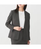 【アンタイトル/UNTITLED】の【通勤スーツ/オフィス】ドライメランジ カラーレスジャケット チャコールグレー|ID: prp329100004706469 ipo3291000000034428860