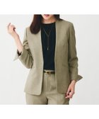 【アンタイトル/UNTITLED】の【通勤スーツ/オフィス】ドライメランジ カラーレスジャケット ベージュ|ID: prp329100004706469 ipo3291000000034428861