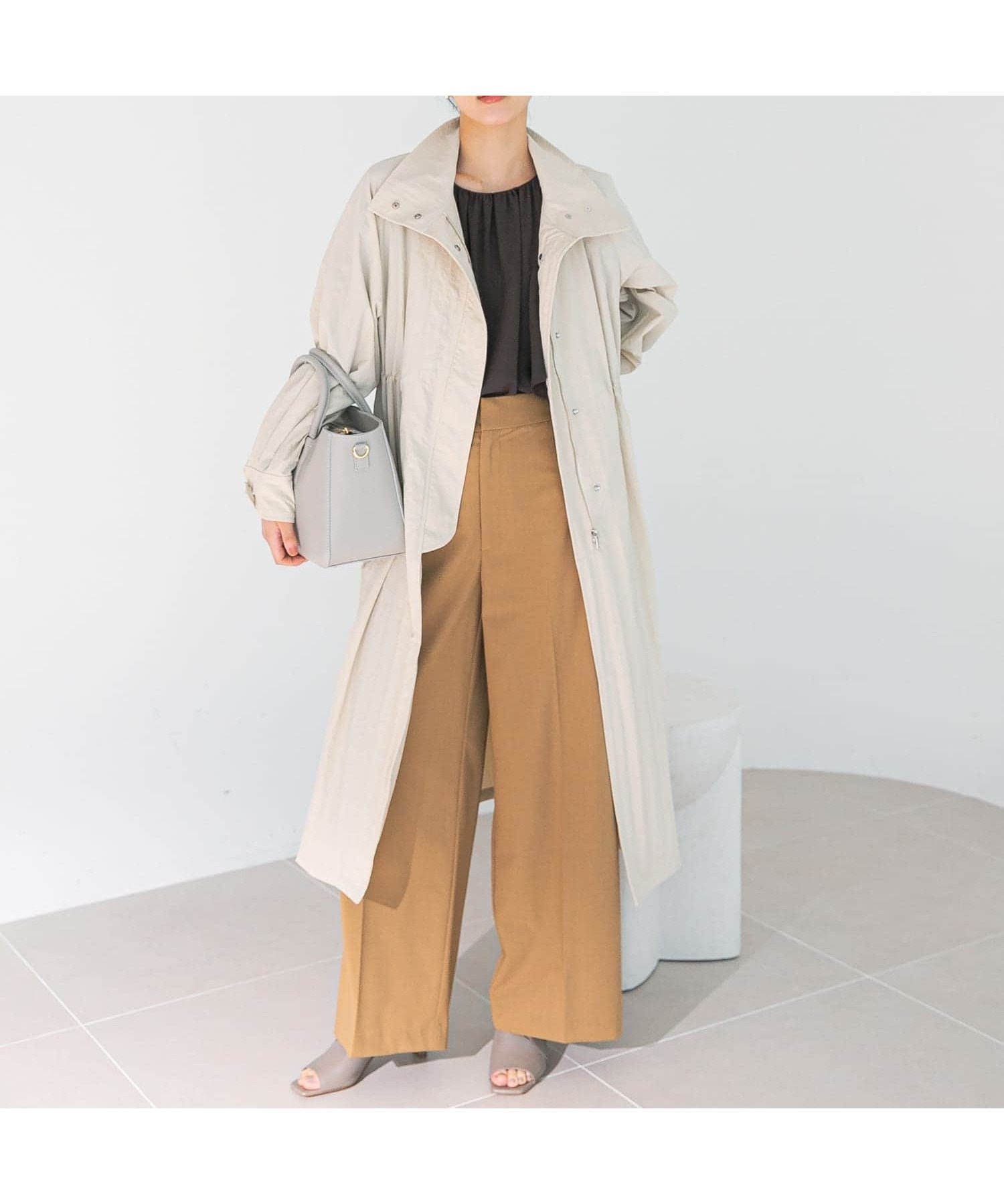 【アーバンリサーチ ロッソ/URBAN RESEARCH ROSSO】の撥水ボリュームモッズコート 人気、トレンドファッション・服の通販 founy(ファニー) 　ファッション　Fashion　レディースファッション　Fashion for Women　アウター　Coat / Outerwear Collection　コート・ロングコート・ピーコート　Long Coats, Peacoats & More　モッズコート・ミリタリー風アウター　Mods & Field Coats　2025年　2025　2025春夏・S/S　Spring/Summer 2025 SS25　おすすめ　Recommended / Our Picks　アウトドア　Outdoor Clothing　スウェット / スエット　Sweatshirt, Sweatwear　スタンド　Stand Collar, Upright Stand　フロント　Front, Front Design　ポケット　Pocket, Pocket Detail　ロング　Long, Long-Length　夏　Summer　S/S・春夏　SS, Spring/Summer, Warm Season　 other-1|ID: prp329100004706501 ipo3291000000033991960