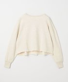 【ユナイテッドアローズ/UNITED ARROWS】のconte クロップド プルオーバースウェット 人気、トレンドファッション・服の通販 founy(ファニー) ファッション Fashion レディースファッション Fashion for Women トップス・カットソー Cut & Sew Tops レディースパーカー・カジュアルフーディー Casual Hoodies & Sweatshirts カジュアルプルオーバー・ニットトップス Pullovers & Knit Tops / Casual Pullovers スウェット・クルーネックトップス Sweatshirts & Crewnecks / Relaxed Fit Sweat Tops クロップド Cropped, Short Length コンパクト Compact, Small Size ビッグ Big, Oversized ボトム Bottoms, Lower Wear thumbnail NATURAL|ID: prp329100004706582 ipo3291000000035081767