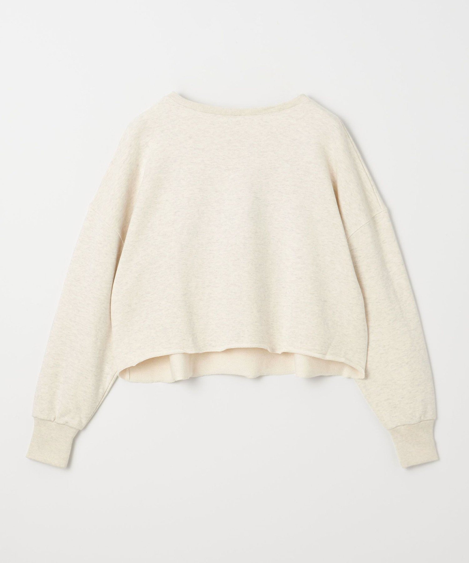 【ユナイテッドアローズ/UNITED ARROWS】のconte クロップド プルオーバースウェット インテリア・キッズ・メンズ・レディースファッション・服の通販 founy(ファニー) 　ファッション　Fashion　レディースファッション　Fashion for Women　トップス・カットソー　Cut & Sew Tops　レディースパーカー・カジュアルフーディー　Casual Hoodies & Sweatshirts　カジュアルプルオーバー・ニットトップス　Pullovers & Knit Tops / Casual Pullovers　スウェット・クルーネックトップス　Sweatshirts & Crewnecks / Relaxed Fit Sweat Tops　クロップド　Cropped, Short Length　コンパクト　Compact, Small Size　ビッグ　Big, Oversized　ボトム　Bottoms, Lower Wear　NATURAL|ID: prp329100004706582 ipo3291000000035081767