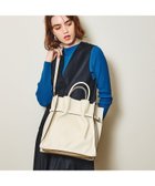 【ロウェル シングス/LOWELL Things】の【TVドラマ使用商品】Swell/2WAYギャザーオープントートBAG L アイボリー|ID: prp329100004706587 ipo3291000000034074370