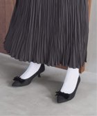【ル タロン/Le Talon】の4.5cmポインテッドダブルリボンパンプス 人気、トレンドファッション・服の通販 founy(ファニー) ファッション Fashion レディースファッション Fashion for Women おすすめ Recommended / Our Picks ベルベット Velvet, Velvety リボン Ribbon, Bow エレガント 上品 Elegant ビジネス 仕事 通勤 Business / Work / Commuting 秋 Autumn thumbnail ブラック|ID: prp329100004706652 ipo3291000000034118896