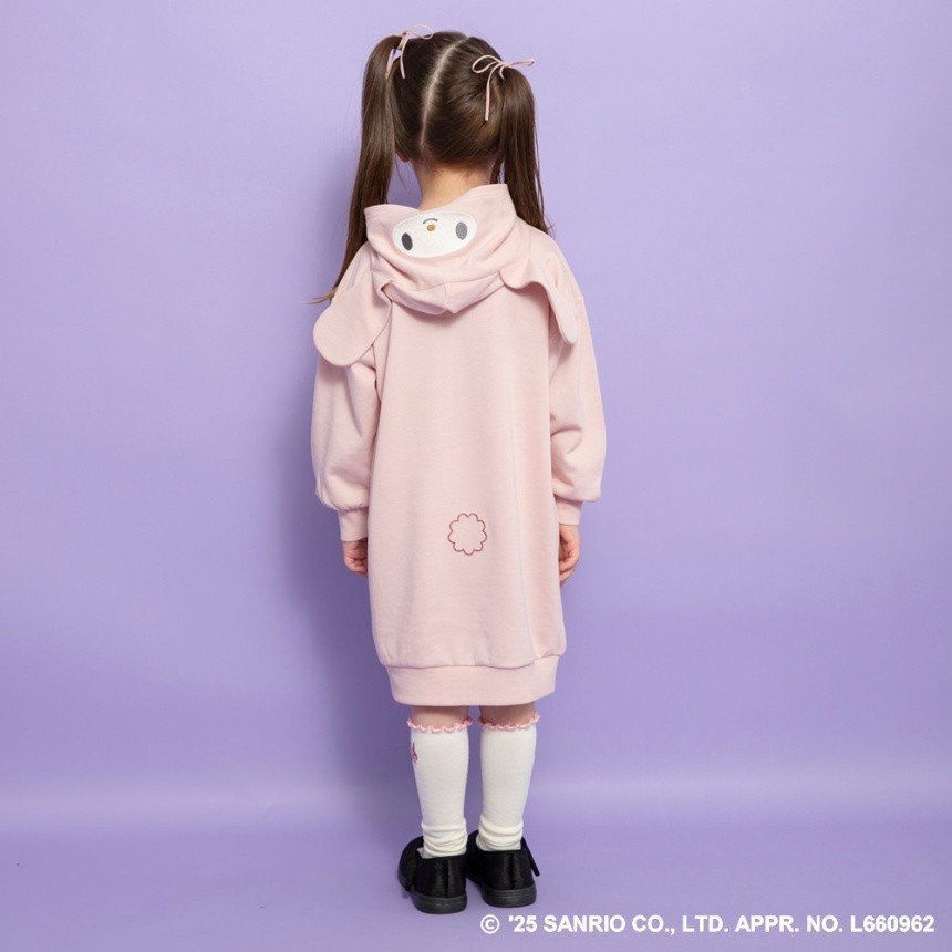 【ブランシェス/branshes / KIDS】の【サンリオキャラクターズ】なりきりワンピース インテリア・キッズ・メンズ・レディースファッション・服の通販 founy(ファニー) 　ファッション　Fashion　キッズファッション　Fashion for Kids　ワンピース　Dresses　ポケット　Pocket, Pocket Detail　ワンポイント　One Point, Statement Accent　ピンク|ID: prp329100004706733 ipo3291000000034119360