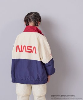 【ローリーズファーム/LOWRYS FARM / KIDS】のNASAナイロンブルゾン 人気、トレンドファッション・服の通販 founy(ファニー) ファッション Fashion キッズファッション Fashion for Kids シルバー Silver, Metallic Silver フロント Front, Front Design ブルゾン Blouson, Bomber Jacket |ID:prp329100004706736