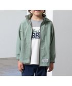 【ナルミヤ オンライン/NARUMIYA ONELINE / KIDS】の【撥水加工】収納袋付きマウンテンパーカ 薄カーキ|ID: prp329100004706767 ipo3291000000034119906