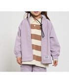 【ナルミヤ オンライン/NARUMIYA ONELINE / KIDS】の【撥水加工】収納袋付きマウンテンパーカ ラベンダー|ID: prp329100004706767 ipo3291000000034119908