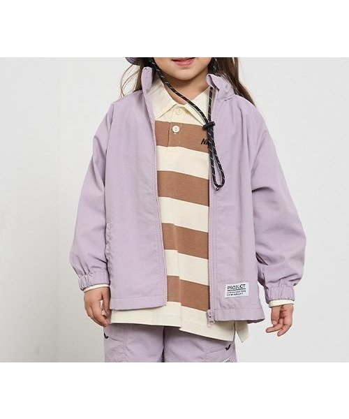 【ナルミヤ オンライン/NARUMIYA ONELINE / KIDS】の【撥水加工】収納袋付きマウンテンパーカ インテリア・キッズ・メンズ・レディースファッション・服の通販 founy(ファニー) 　ファッション　Fashion　キッズファッション　Fashion for Kids　アウトドア　Outdoor Clothing　イエロー　Yellow　コンパクト　Compact, Small Size　シューズ　Shoes, Footwear　シルバー　Silver, Metallic Silver　シンプル　Simple, Minimal　セットアップ　Set-Up, Coordinated Outfit　パターン　Pattern, Design Print　パープル　Purple, Violet　ポケット　Pocket, Pocket Detail　ポーチ　Pouch, Small Case　メッシュ　Mesh, Net Fabric　ラベンダー　Lavender　ラベンダー|ID: prp329100004706767 ipo3291000000034119908