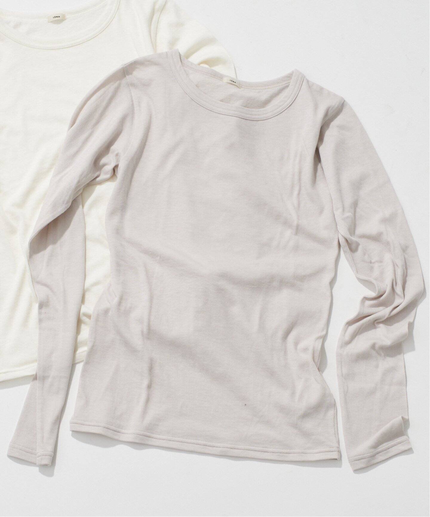 【イエナ/IENA】のコットンシルクテンジク クループルオーバー インテリア・キッズ・メンズ・レディースファッション・服の通販 founy(ファニー) 　ファッション　Fashion　レディースファッション　Fashion for Women　トップス・カットソー　Cut & Sew Tops　カジュアルプルオーバー・ニットトップス　Pullovers & Knit Tops / Casual Pullovers　2025年　2025　2025春夏・S/S　Spring/Summer 2025 SS25　おすすめ　Recommended / Our Picks　インナー　Innerwear　カットソー　Cut and Sewn Top　シルク　Silk, 100% Silk　スウェット / スエット　Sweatshirt, Sweatwear　スマート　Smart, Elegant　ナチュラル|ID: prp329100004707157 ipo3291000000033996942