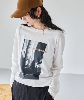 【バンヤードストーム/BARNYARDSTORM】のCITY SCAPEフォトロンT 吸水速乾 【WEB限定カラー】 人気、トレンドファッション・服の通販 founy(ファニー) ファッション Fashion レディースファッション Fashion for Women トップス・カットソー Cut & Sew Tops ロングTシャツ・Tシャツ Longline T-Shirts & Tees おすすめ Recommended / Our Picks インナー Innerwear カットソー Cut and Sewn Top グラフィック Graphic, Graphic Design ジャケット Jacket, Outerwear プリント Print, Printed Pattern ベスト Vest, Waistcoat ベーシック Basic, Essential ロング Long, Long-Length ロンドン London Style, British Inspired 吸水 Absorbent, Quick-Dry |ID:prp329100004707174