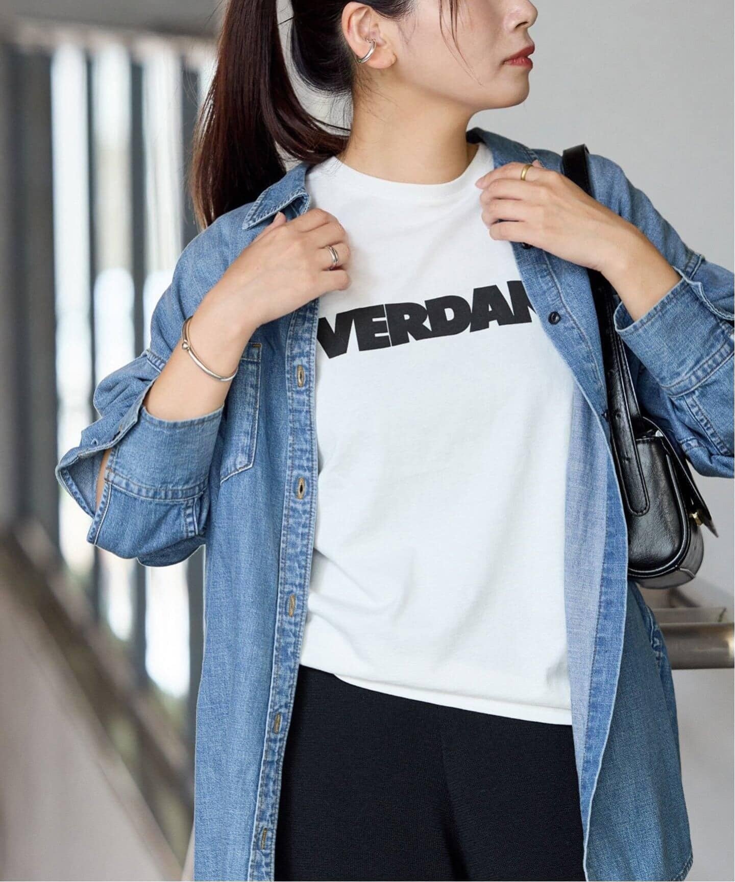 【ジャーナルスタンダード/JOURNAL STANDARD】の《WEB限定追加4》VERDANT Tシャツ インテリア・キッズ・メンズ・レディースファッション・服の通販 founy(ファニー) 　ファッション　Fashion　レディースファッション　Fashion for Women　トップス・カットソー　Cut & Sew Tops　シャツ・ブラウス・オフィスカジュアル　Elegant Blouses & Button-Ups　ロングTシャツ・Tシャツ　Longline T-Shirts & Tees　2025年　2025　2025春夏・S/S　Spring/Summer 2025 SS25　コンパクト　Compact, Small Size　シンプル　Simple, Minimal　ジャケット　Jacket, Outerwear　モノトーン　Monotone, Black and White　ホワイト|ID: prp329100004707204 ipo3291000000033997488