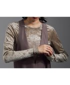 【サロン アダム エ ロペ/SALON adam et rope'】のシアーベロアロンT 人気、トレンドファッション・服の通販 founy(ファニー) ファッション Fashion レディースファッション Fashion for Women トップス・カットソー Cut & Sew Tops ロングTシャツ・Tシャツ Longline T-Shirts & Tees ベロアトップス Velour Tops / Velvet-Look Items インナー Innerwear カーゴパンツ Cargo Pants, Utility Pants シアー Sheer, See-Through ジャケット Jacket, Outerwear デニム Denim, Jeans Material トレンド Trend, Trending Now バランス Balance, Style Balance ファブリック Fabric, Textile フィット Fit, Slim Fit フェミニン Feminine, Girly ベロア Velour, Soft Velvet メッシュ Mesh, Net Fabric リュクス Luxury, Elegant, High-End, Chic A/W・秋冬 Autumn/Winter エレガント 上品 Elegant thumbnail ベージュ(27)|ID: prp329100004707215 ipo3291000000033997629