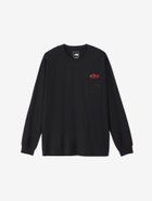 【ザ ノース フェイス/THE NORTH FACE】の【公式】ロングスリーブフラッシュドライフラワーロゴティー(ユニセックス) 人気、トレンドファッション・服の通販 founy(ファニー) ファッション Fashion レディースファッション Fashion for Women ポケット Pocket, Pocket Detail 長袖 Long Sleeve, Full Sleeve thumbnail ブラック|ID: prp329100004707222 ipo3291000000034427974