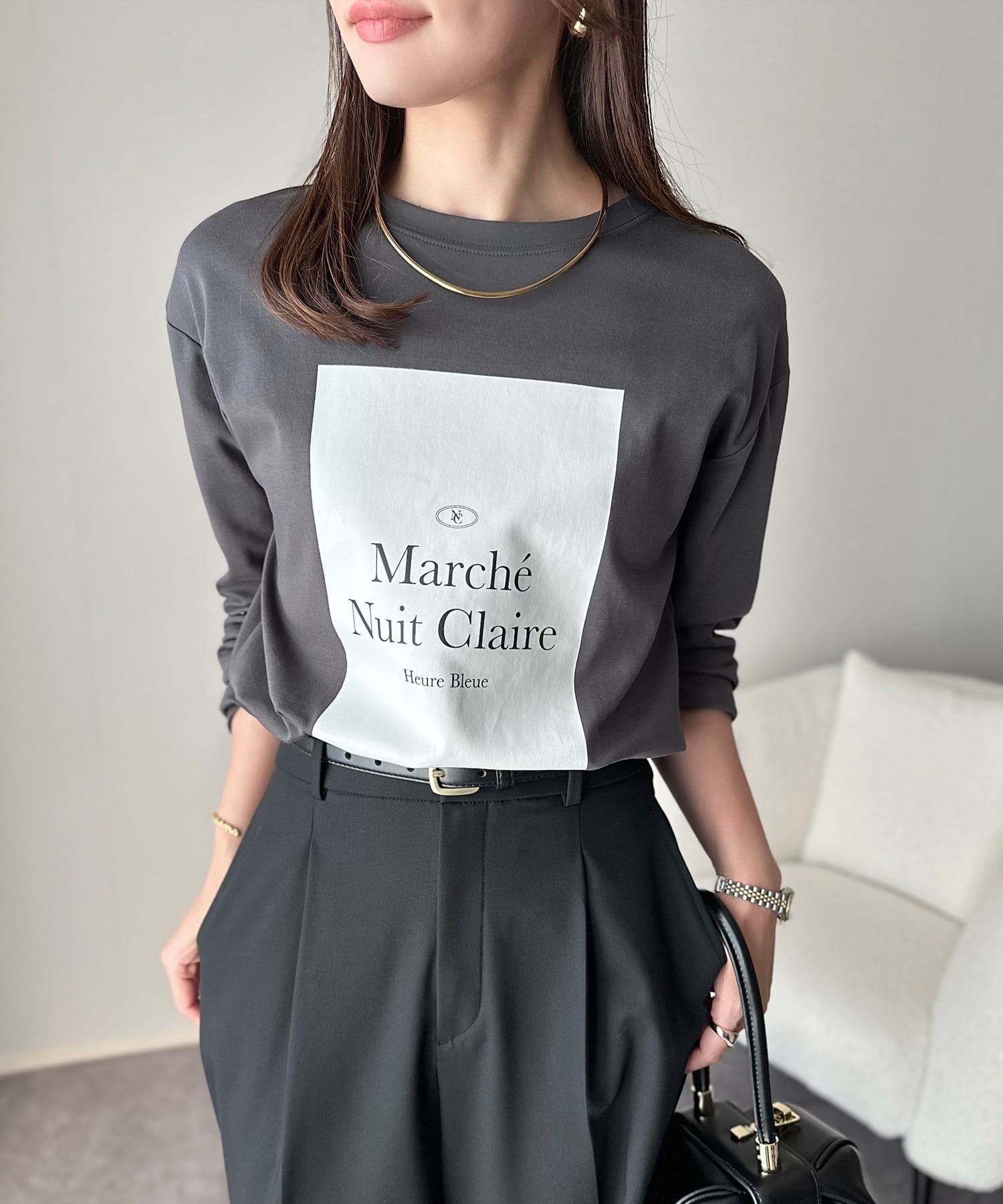 【スタイルドア/STYLEDOOR】のアソートプリントロングTシャツ インテリア・キッズ・メンズ・レディースファッション・服の通販 founy(ファニー) 　ファッション　Fashion　レディースファッション　Fashion for Women　トップス・カットソー　Cut & Sew Tops　シャツ・ブラウス・オフィスカジュアル　Elegant Blouses & Button-Ups　ロングTシャツ・Tシャツ　Longline T-Shirts & Tees　アウトドア　Outdoor Clothing　洗える　Machine Washable　シルケット　Silket, Silky Cotton　シンプル　Simple, Minimal　ジャケット　Jacket, Outerwear　スタイリッシュ　Stylish, Fashionable　スリーブ　Sleeve, Long Sleeve / Short Sleeve　パーカー　Hoodie, Parka　プリント　Print, Printed Pattern　ボトム　Bottoms, Lower Wear　モダン　Modern, Contemporary　ロング　Long, Long-Length　エレガント 上品　Elegant　スミクロ|ID: prp329100004707227 ipo3291000000033997780