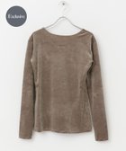 【アーバンリサーチ ロッソ/URBAN RESEARCH ROSSO】の『別注』GREYCHORD*ROSSO MIRAベロアカットソー FAWN GREY|ID: prp329100004707260 ipo3291000000033998113