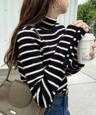 【ディスコート/Discoat】の【13色展開/多色買い◎/万能インナー】リブ袖口ボタンタートル《WEB限定》 ブラックその他1|ID: prp329100004707273 ipo3291000000035331309