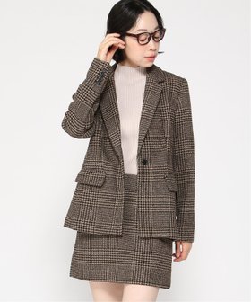【バナナリパブリック ファクトリーストア/BANANA REPUBLIC FACTORY STORE】のBANANA REPUBLIC FACTORY STORE PLAID LNL BLAZER 人気、トレンドファッション・服の通販 founy(ファニー) ファッション Fashion レディースファッション Fashion for Women |ID:prp329100004707274