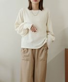 【その他のブランド/Other】のジャガードボタンスリーブトップス アイボリー|ID: prp329100004707285 ipo3291000000033998392