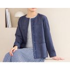 【ロブジェ/LOBJIE】のフェイクスウェードジャケット 人気、トレンドファッション・服の通販 founy(ファニー) ファッション Fashion レディースファッション Fashion for Women アウター Coat / Outerwear Collection レディースジャケット・軽アウター Jackets コンパクト Compact, Small Size ジャケット Jacket, Outerwear トレンド Trend, Trending Now ドット Polka Dot, Dot Pattern ポケット Pocket, Pocket Detail 長袖 Long Sleeve, Full Sleeve thumbnail ダークブルー|ID: prp329100004707298 ipo3291000000033998520