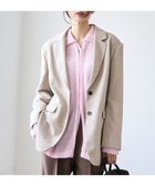 【コーエン/COEN】の【RONEL】シングルオーバージャケット 人気、トレンドファッション・服の通販 founy(ファニー) ファッション Fashion レディースファッション Fashion for Women アウター Coat / Outerwear Collection レディースジャケット・軽アウター Jackets ジャケット Jacket, Outerwear ツイード Twill, Twill Weave トレンド Trend, Trending Now ネップ Nepp, Slub Yarn ポケット Pocket, Pocket Detail リラックス Relax, Relaxed Fit A/W・秋冬 Autumn/Winter おすすめ Recommended / Our Picks エレガント 上品 Elegant thumbnail BEIGE|ID: prp329100004707301 ipo3291000000033998530