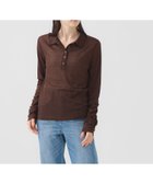 【ビーミングライフストアバイビームス/B:MING LIFE STORE by BEAMS】のシアー ポロ ロングスリーブ Tシャツ 25AW 秋まで使える ロングシーズン 人気、トレンドファッション・服の通販 founy(ファニー) ファッション Fashion レディースファッション Fashion for Women トップス・カットソー Cut & Sew Tops シャツ・ブラウス・オフィスカジュアル Elegant Blouses & Button-Ups ロングTシャツ・Tシャツ Longline T-Shirts & Tees 秋 Autumn シアー Sheer, See-Through シャーリング Shirring, Ruched シンプル Simple, Minimal スリーブ Sleeve, Long Sleeve / Short Sleeve デニム Denim, Jeans Material トレンド Trend, Trending Now フロント Front, Front Design ロング Long, Long-Length 再入荷 Restock / Back in Stock おすすめ Recommended / Our Picks 2025年 2025 2025-2026秋冬・A/W Autumn/Winter 2025–26 AW25–26 thumbnail DARK_BROWN|ID: prp329100004707302 ipo3291000000033998536