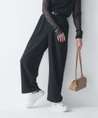【グローバルワーク/GLOBAL WORK】のイージーケアストレッチワイドパンツ/599597 ブラック09|ID: prp329100004707305 ipo3291000000034597164