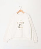 【ノーリーズ/NOLLEY'S】の袖ケーブルドッキング ロゴプリントプルオーバーカットソー オフホワイト|ID: prp329100004707307 ipo3291000000033998576