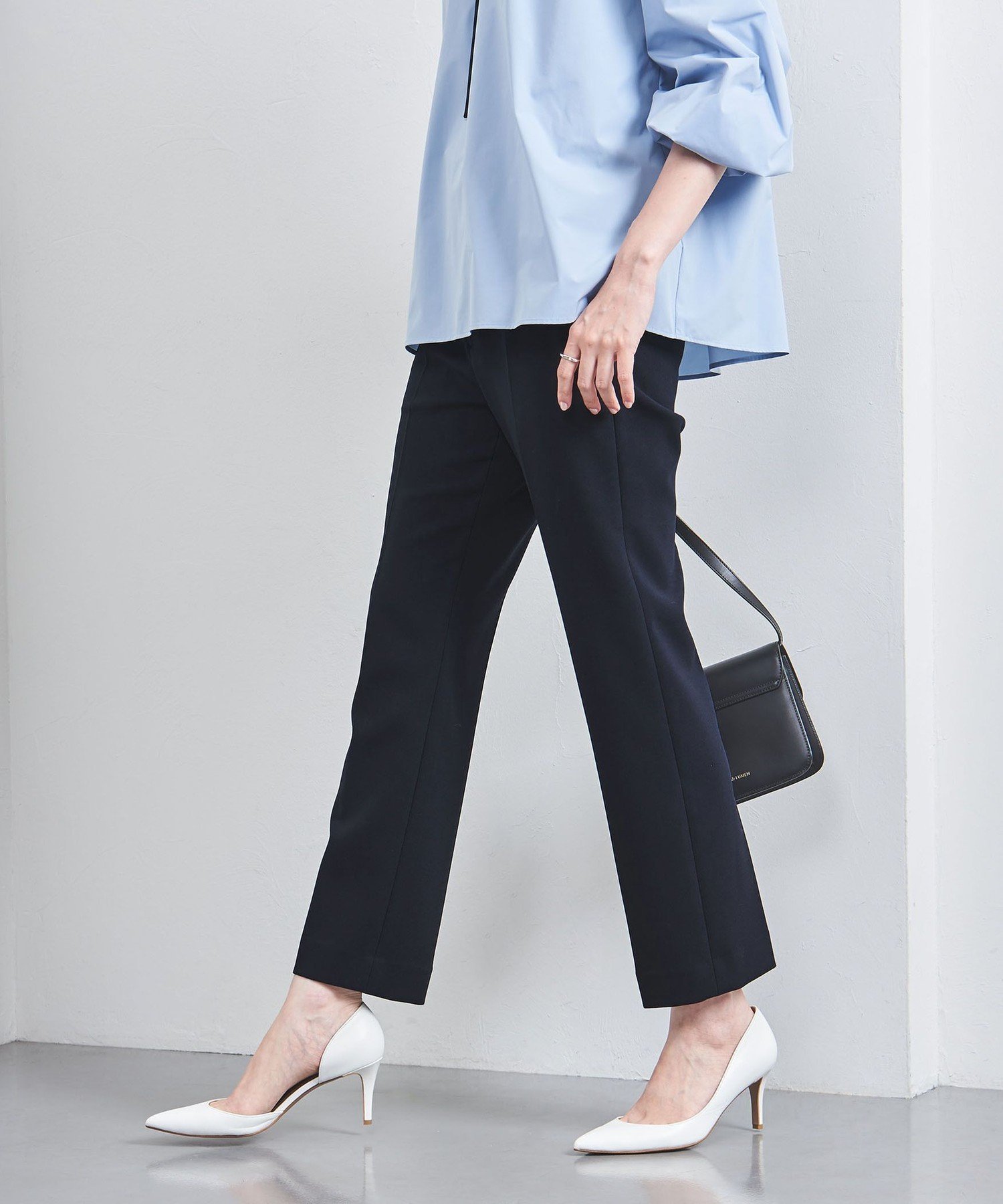 【ユナイテッドアローズ/UNITED ARROWS】のダブルクロス パンツ インテリア・キッズ・メンズ・レディースファッション・服の通販 founy(ファニー) 　ファッション　Fashion　レディースファッション　Fashion for Women　パンツ　Pants & Trousers　ジャケット　Jacket, Outerwear　ストレッチ　Stretch, Stretchy Fabric　セットアップ　Set-Up, Coordinated Outfit　ダブル　Double, Double-Breasted　ベスト　Vest, Waistcoat　アウトレット　Outlet / Clearance　おすすめ　Recommended / Our Picks　NAVY|ID: prp329100004707323 ipo3291000000033998777
