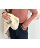 【アンドミー/andme】のコットン 長袖 ワイドリブ モックネック Tシャツ ピンクブラウン|ID: prp329100004707326 ipo3291000000033998826