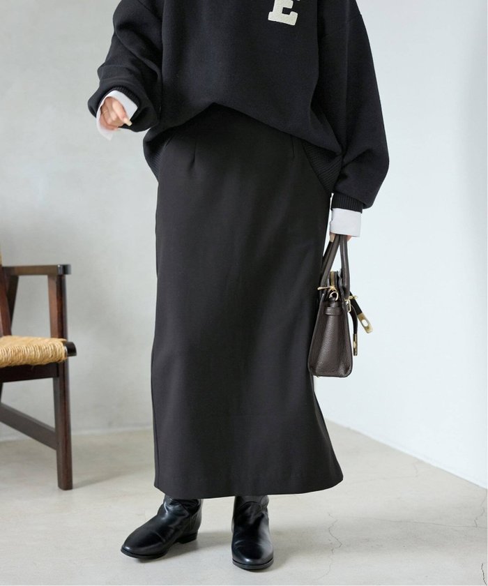 【スローブ イエナ/SLOBE IENA】の《吸湿発熱/3サイズ展開》ウールミックスイージースカート インテリア・キッズ・メンズ・レディースファッション・服の通販 founy(ファニー) https://founy.com/ ファッション Fashion レディースファッション Fashion for Women スカート Skirts 2025年 2025 2025-2026秋冬・A/W Autumn/Winter 2025–26 AW25–26 カーディガン Cardigan, Knitwear シューズ Shoes, Footwear スニーカー Sneakers, Trainers ポケット Pocket, Pocket Detail 冬 Winter / This Winter |ID: prp329100004707345 ipo3291000000034561086